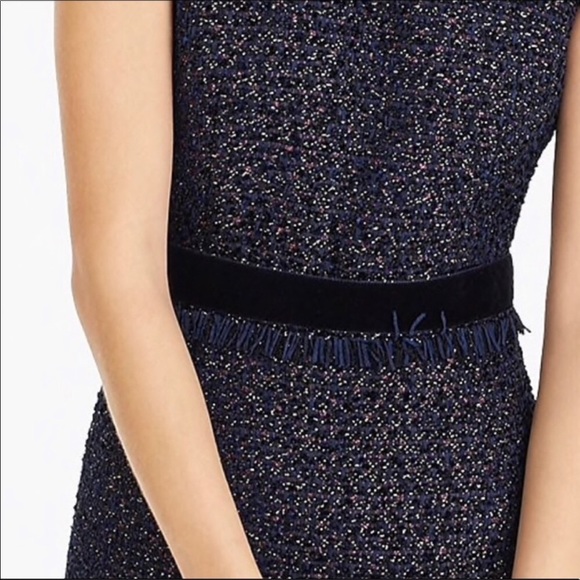 NEW J.Crew Sparkle Tweed Dress - Picture 3 of 4